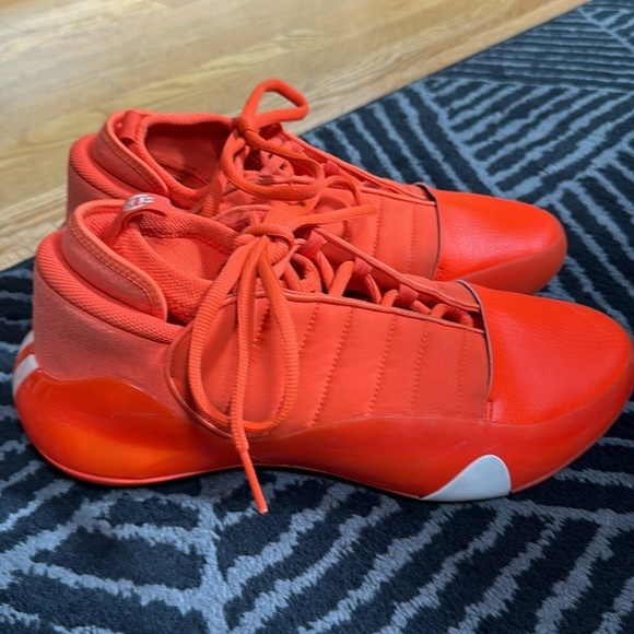 Harden Vol 7 Impact Orange Shoes - Picture 2 of 5